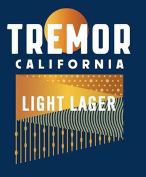 TREMOR CALIFORNIA LIGHT LAGER Logo (USPTO, 15.07.2020)