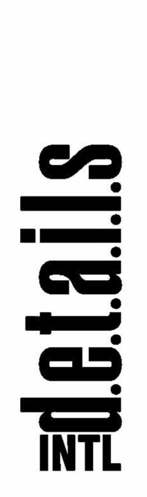 INTL D.E.T.A.I.L.S Logo (USPTO, 23.02.2010)