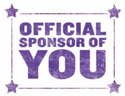 OFFICIAL SPONSOR OF YOU Logo (USPTO, 14.04.2010)