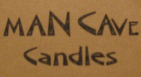 MAN CAVE CANDLES Logo (USPTO, 28.04.2010)