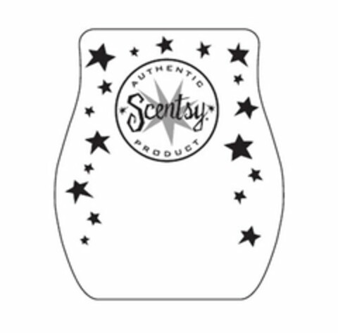 AUTHENTIC SCENTSY PRODUCT Logo (USPTO, 20.05.2010)