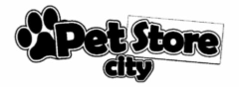 PET STORE CITY Logo (USPTO, 09/22/2010)