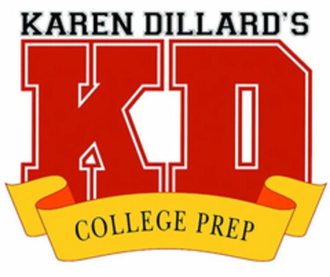 KAREN DILLARD'S KD COLLEGE PREP Logo (USPTO, 21.06.2011)