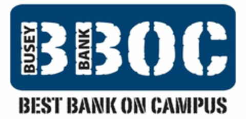 BBOC BUSEY BANK BEST BANK ON CAMPUS Logo (USPTO, 27.07.2011)