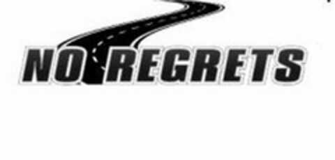 NO REGRETS Logo (USPTO, 25.08.2011)