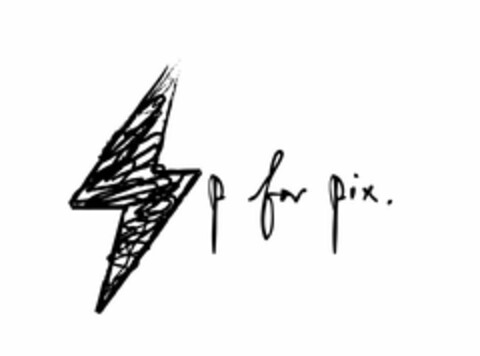 P FOR PIX. Logo (USPTO, 11.10.2011)
