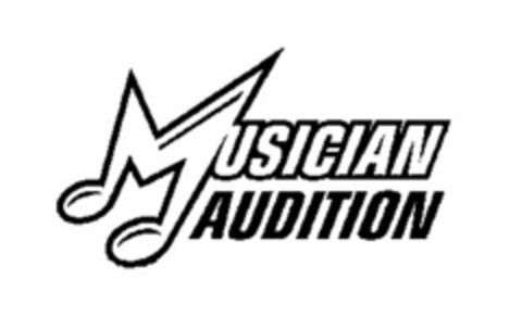 MUSICIAN AUDITION Logo (USPTO, 02/01/2012)