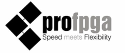 PROFPGA SPEED MEETS FLEXIBILITY Logo (USPTO, 05/09/2012)