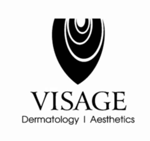 VVVV VISAGE DERMATOLOGY | AESTHETICS Logo (USPTO, 05/01/2013)