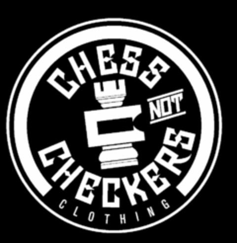 CHESS NOT CHECKERS CLOTHING Logo (USPTO, 04.06.2013)