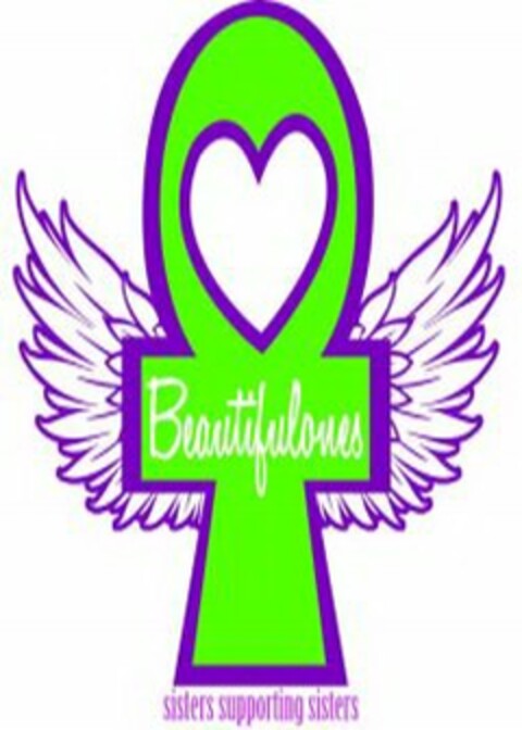 BEAUTIFULONES SISTERS SUPPORTING SISTERS Logo (USPTO, 17.06.2013)