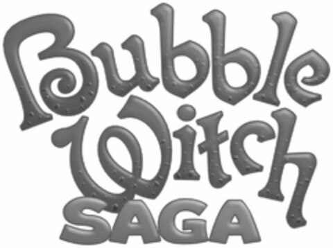 BUBBLE WITCH SAGA Logo (USPTO, 11.09.2013)