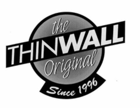 THE ORIGINAL THINWALL SINCE 1996 Logo (USPTO, 07/30/2014)