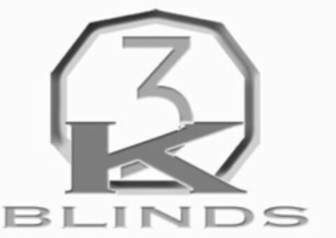 3K BLINDS Logo (USPTO, 06.02.2015)