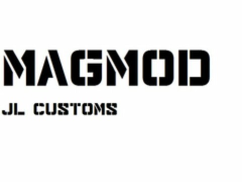 MAGMOD JL CUSTOMS Logo (USPTO, 16.02.2015)