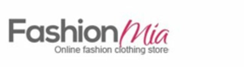 FASHIONMIA ONLINE FASHION CLOTHING STORE Logo (USPTO, 02/16/2015)