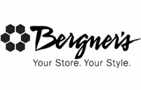 BERGNER'S YOUR STORE. YOUR STYLE. Logo (USPTO, 08/10/2015)