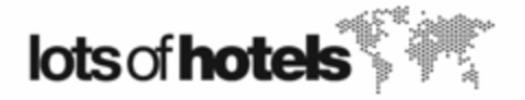 LOTS OF HOTELS Logo (USPTO, 19.11.2015)