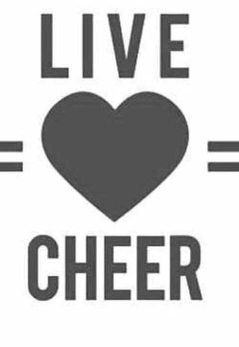 LIVE CHEER Logo (USPTO, 19.01.2016)