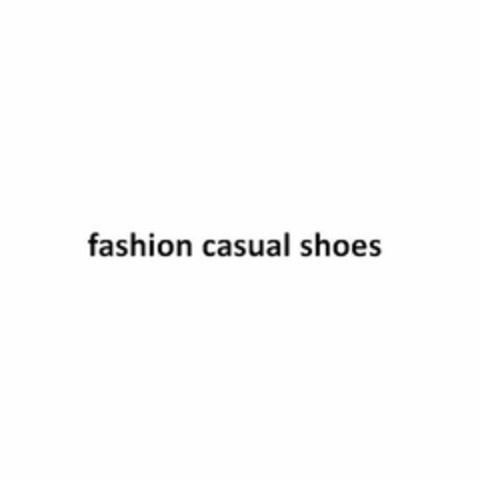 FASHION CASUAL SHOES Logo (USPTO, 15.06.2016)