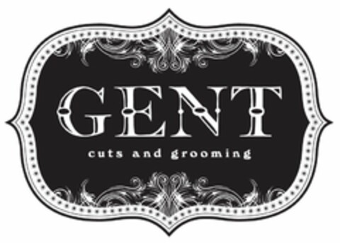 GENT CUTS AND GROOMING Logo (USPTO, 02/17/2017)