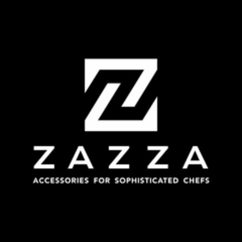 Z ZAZZA ACCESSORIES FOR SOPHISTICATED CHEFS Logo (USPTO, 15.06.2017)