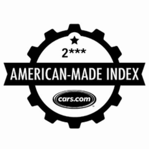 2*** AMERICAN-MADE INDEX CARS.COM Logo (USPTO, 10.08.2017)