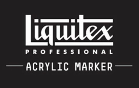 LIQUITEX PROFESSIONAL ACRYLIC MARKER Logo (USPTO, 22.08.2017)