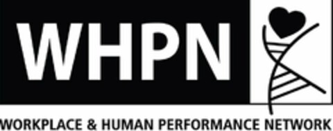 WHPN WORKPLACE & HUMAN PERFORMANCE NETWORK Logo (USPTO, 19.10.2017)