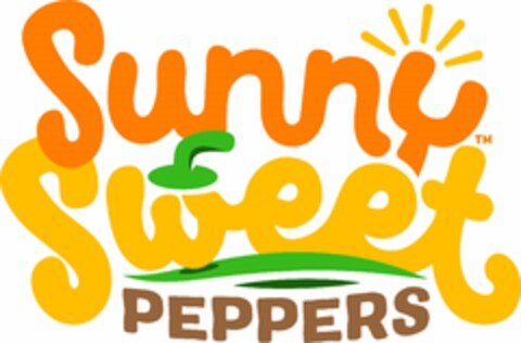 SUNNY SWEET PEPPERS Logo (USPTO, 06.11.2017)