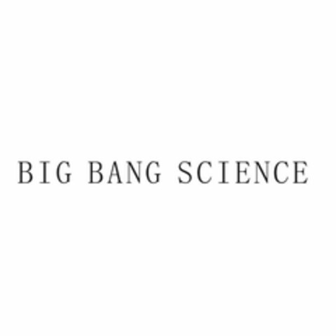 BIG BANG SCIENCE Logo (USPTO, 28.12.2017)