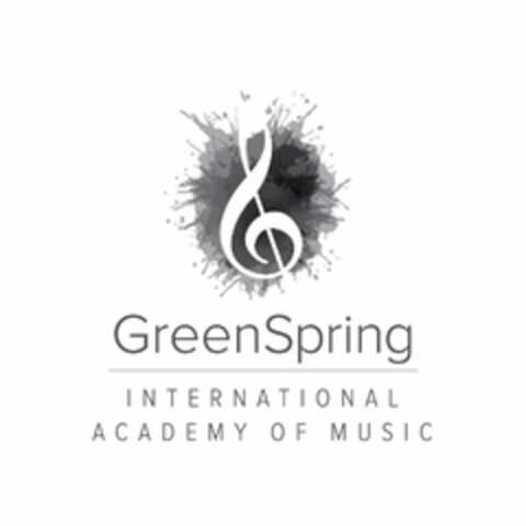 GREENSPRING INTERNATIONAL ACADEMY OF MUSIC Logo (USPTO, 17.01.2018)