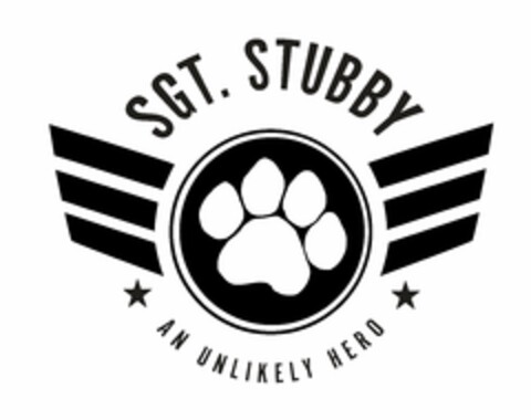 SGT. STUBBY AN UNLIKELY HERO Logo (USPTO, 12.02.2018)