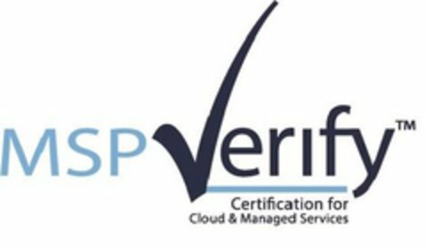 MSP VERIFY CERTIFICATION FOR CLOUD & MANAGED SERVICES Logo (USPTO, 21.06.2018)