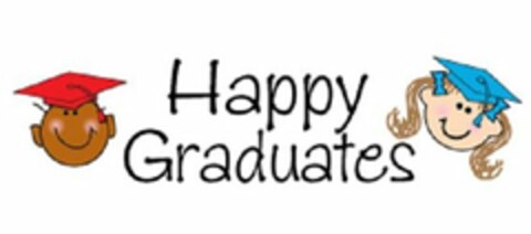 HAPPY GRADUATES Logo (USPTO, 08/17/2018)