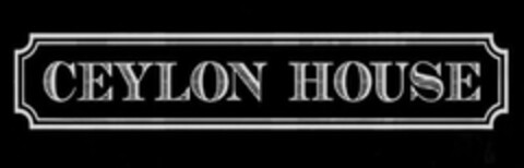 CEYLON HOUSE Logo (USPTO, 16.10.2018)