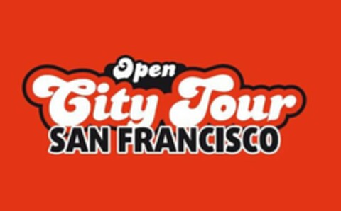 OPEN CITY TOUR SAN FRANCISCO Logo (USPTO, 05/30/2019)