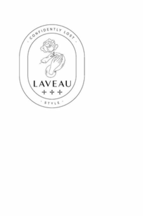 LAVEAU · CONFIDENTLY LOST · · STYLE· Logo (USPTO, 05/30/2019)