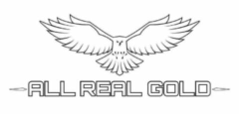 ALL REAL GOLD Logo (USPTO, 07/19/2019)