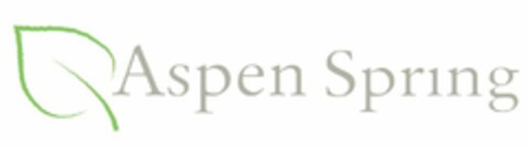 ASPEN SPRING Logo (USPTO, 28.08.2019)