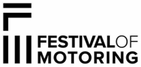 FM FESTIVAL OF MOTORING Logo (USPTO, 09/19/2019)