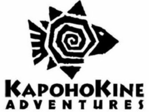 KAPOHOKINE ADVENTURES Logo (USPTO, 11.10.2019)
