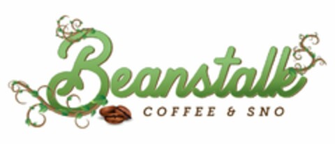 BEANSTALK COFFEE & SNO Logo (USPTO, 05/18/2020)