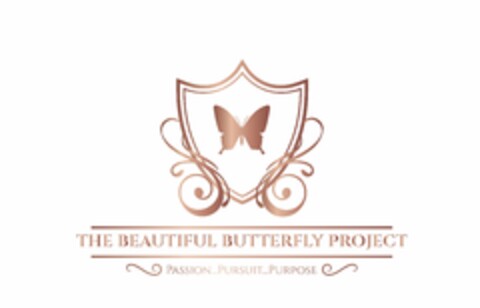 THE BEAUTIFUL BUTTERFLY PROJECT PASSION...PURSUIT...PURPOSE Logo (USPTO, 13.07.2020)