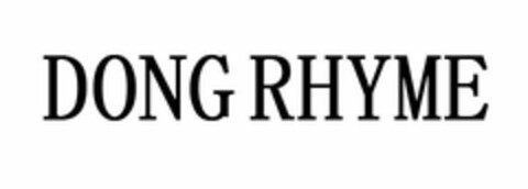 DONG RHYME Logo (USPTO, 08/03/2020)