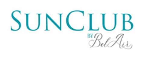 SUNCLUB BY BEL AIR Logo (USPTO, 13.08.2020)