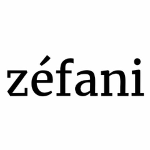 ZÉFANI Logo (USPTO, 17.09.2020)