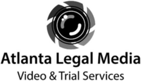 ATLANTA LEGAL MEDIA VIDEO & TRIAL SERVICES Logo (USPTO, 21.09.2020)