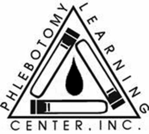 PHLEBOTOMY LEARNING CENTER, INC. Logo (USPTO, 22.01.2009)