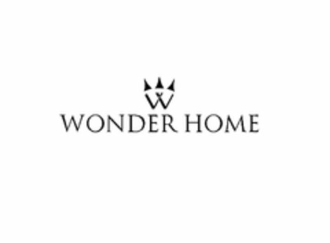 W WONDER HOME Logo (USPTO, 30.06.2009)